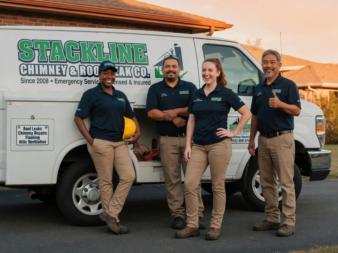 Chimney flashing repair company in Bedford, NH